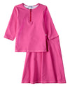 2 Piece Girls Polka-Dot UPF 50 Quick-Drying Modest Swimwear Set