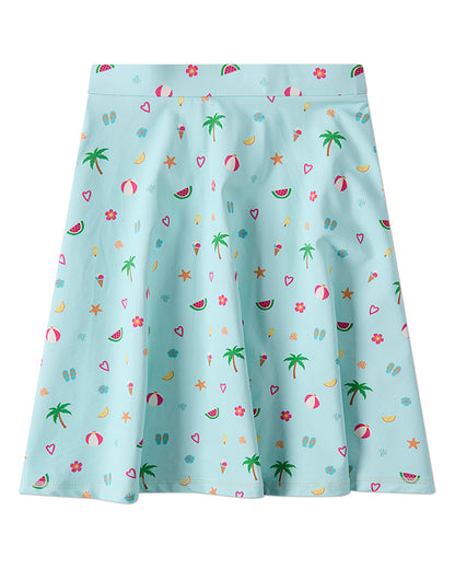 2 Piece Girls "Summer Fun" UPF 50 Modest Swimwear Set