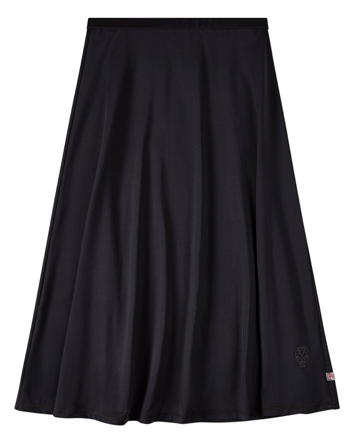 Women's Flared Midi-Length UPF 50 Modest Swim Skirt and Cover-Up