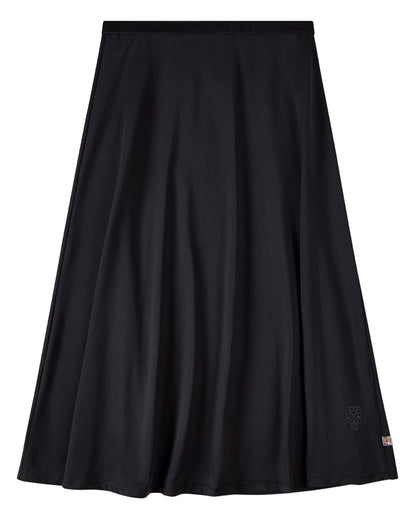 Women's Flared Midi-Length UPF 50 Modest Swim Skirt and Cover-Up