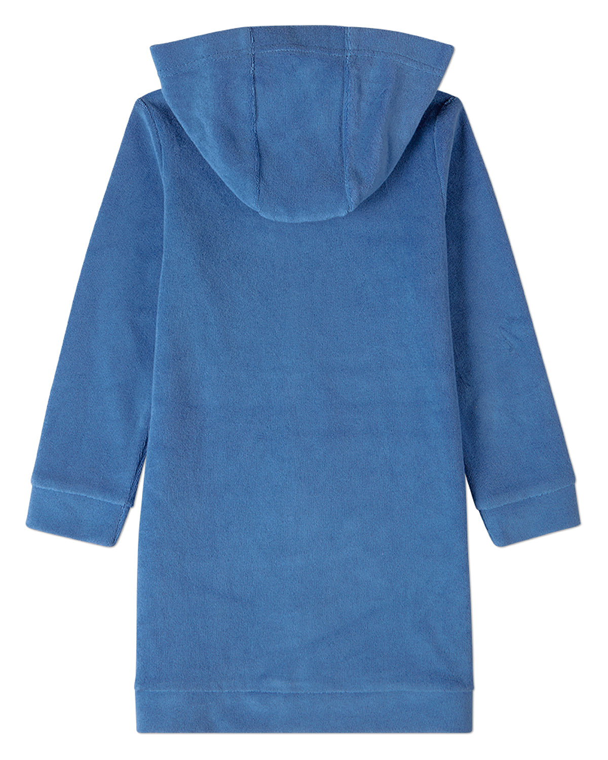 Kids "Swimmers Club" Cotton-Rich Terry Full-Zip Hooded Robe