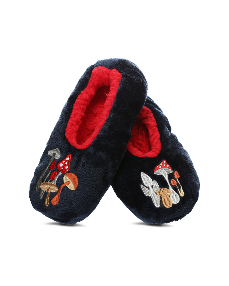 Women's Shrooms Sherpa Lined Slippers