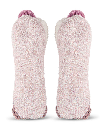 Women's "Owl" Embellished Plush-Lined Slippers