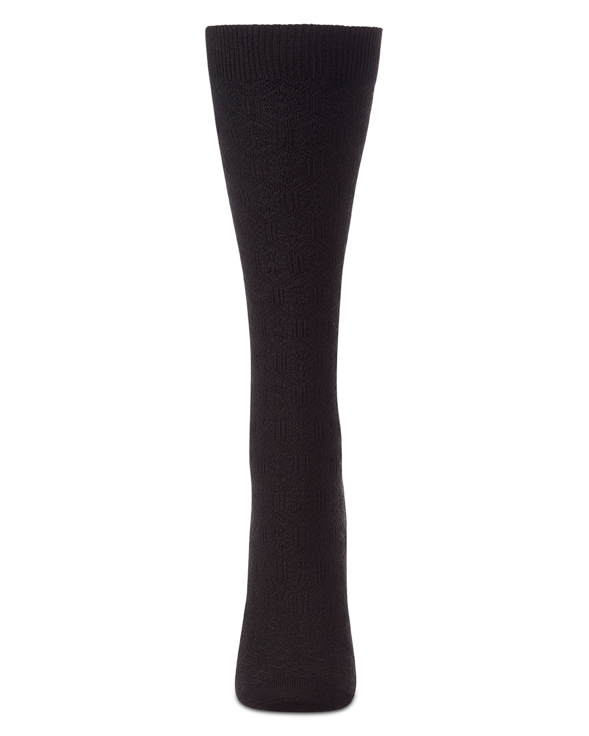 Natori Medallion Knit Wool Blend Knee Socks