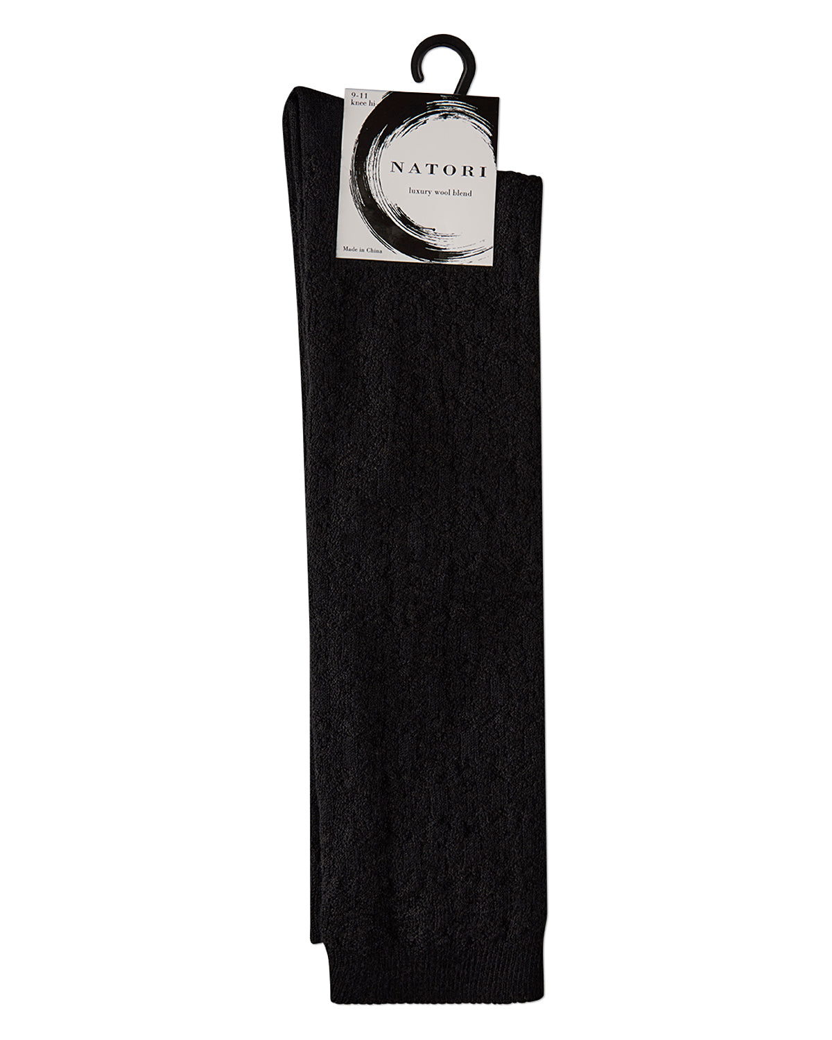 Natori Medallion Knit Wool Blend Knee Socks
