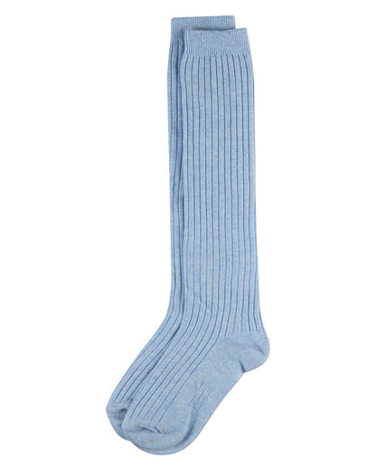 3 Pack Girls Classic Ribbed Cotton-Rich Knee Socks