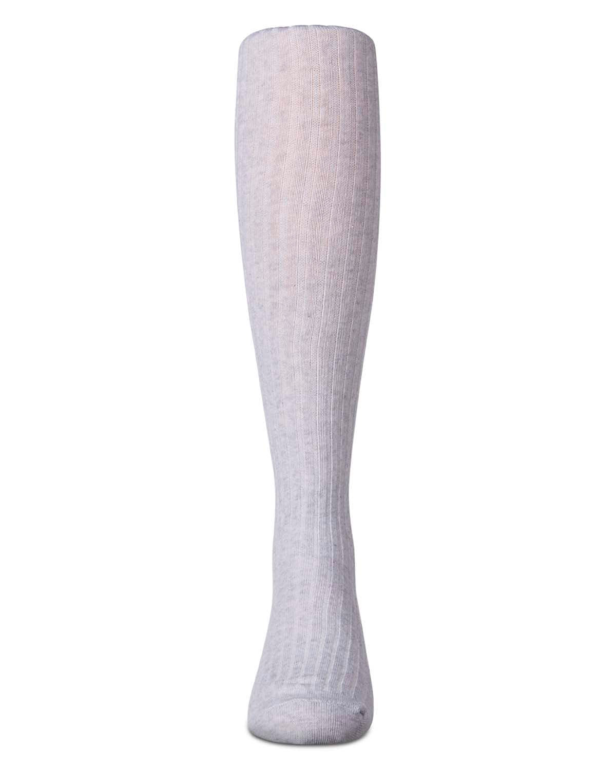 3 Pack Girls Classic Ribbed Cotton-Rich Knee Socks