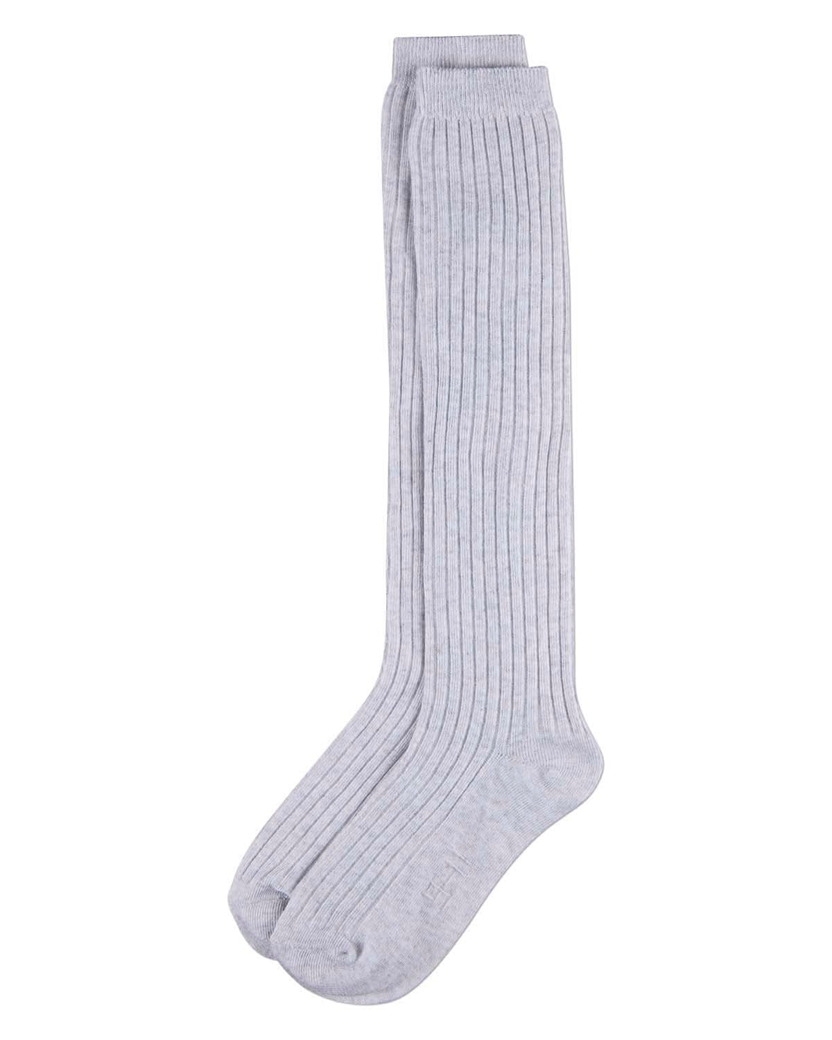 3 Pack Girls Classic Ribbed Cotton-Rich Knee Socks