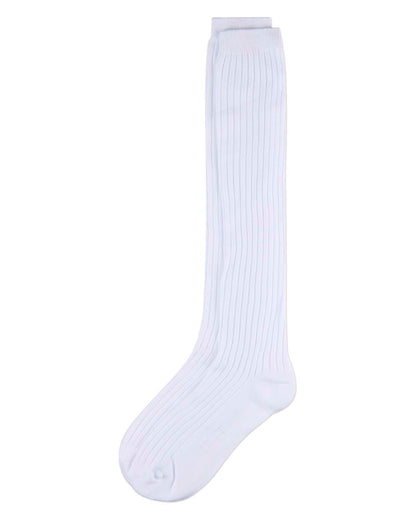 3 Pack Girls Classic Ribbed Cotton-Rich Knee Socks