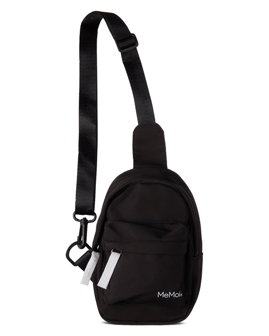 MeMoi Unisex Water-Resistant Nylon Crossbody Bag for Adults and Kids