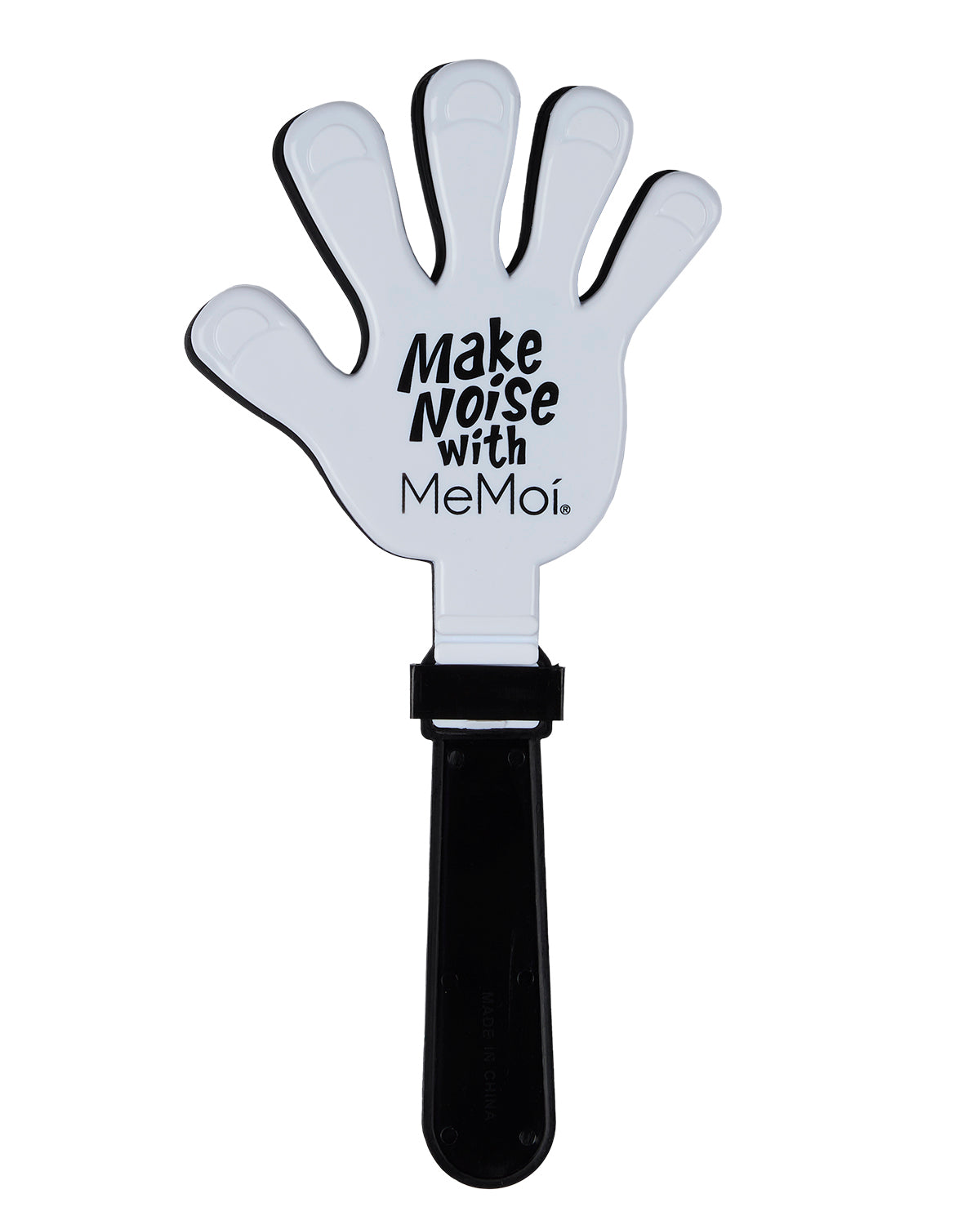 MeMoi Hand Clapper Noise Maker : Color: Black-White