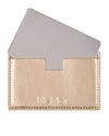 MeMoi Ultra-Slim Stainless-Steel Pocket Mirror with Vegan Leather Case