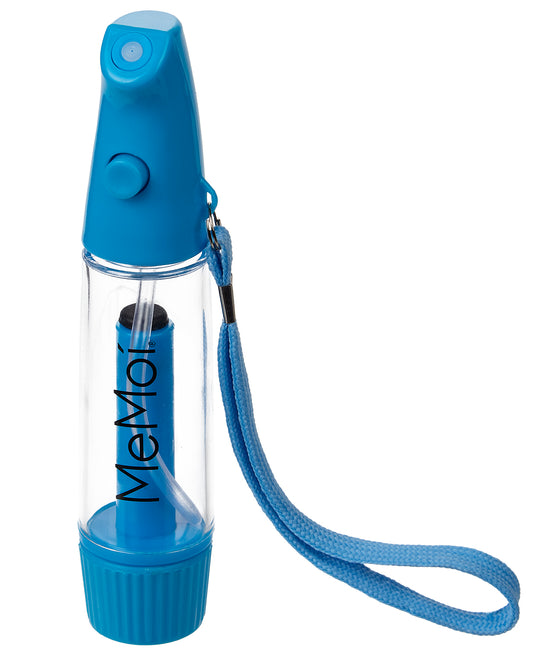 MeMoi Branded Cooling Handheld Spray Mister : Color: Blue