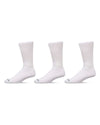 3 Pair Pack Full Cushioned Antimicrobial Diabetic Crew Socks