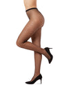Levante Women's Mini Net Fishnet Tights : Color: Nero