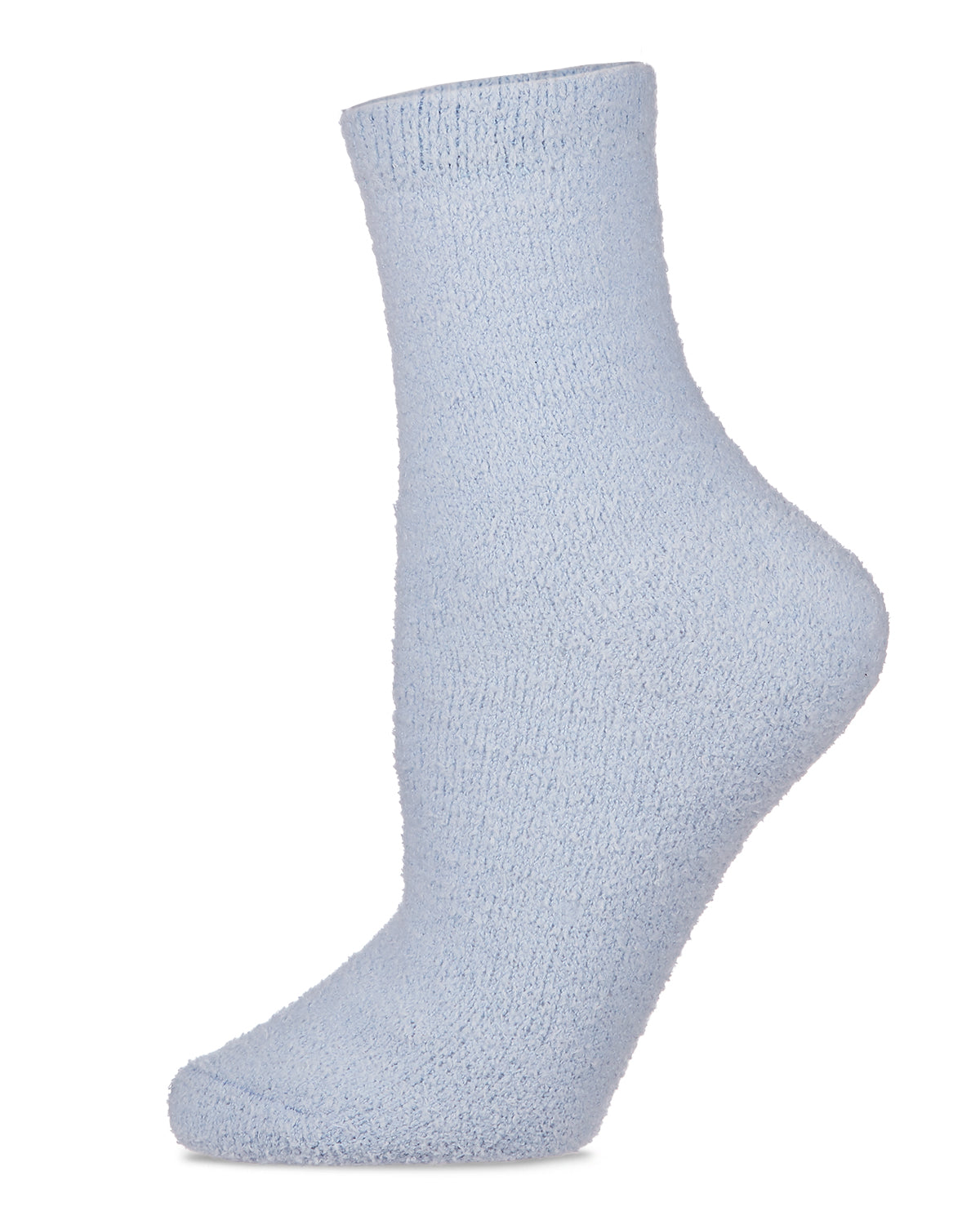 Women's Gel-Lined Solid-Color Citrus Scented Ankle Sock : Color: Blue