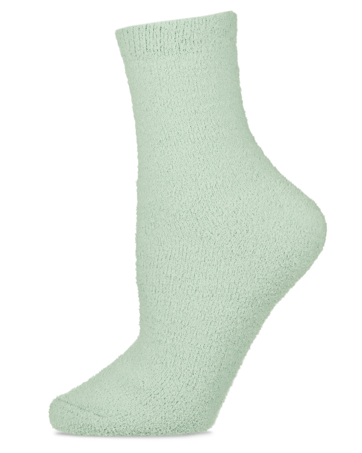 Women's Gel-Lined Solid-Color Citrus Scented Ankle Sock : Color: Green