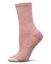 Women's Grateful Aloe Infused Crew Socks : Color: Rose
