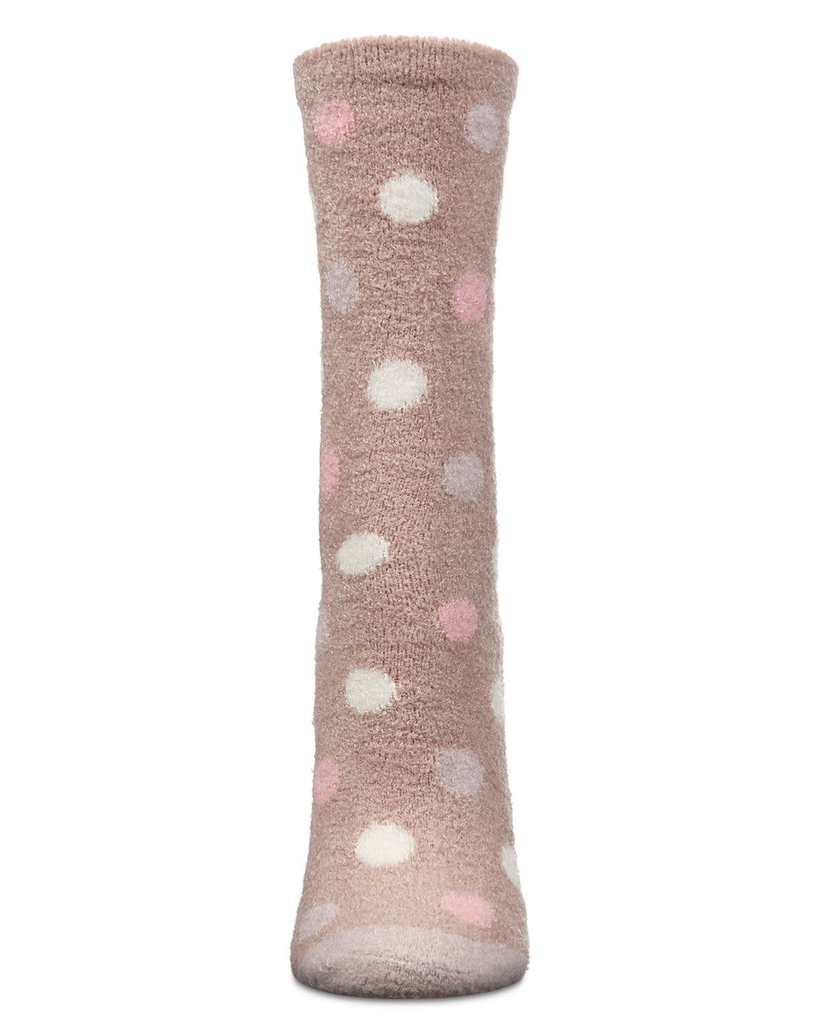 Women's Blessed Aloe Infused Crew Socks : Color: Ivory