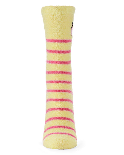 Women's Dachshund-Embroidered Non-Skid Shea-Butter-Infused Crew Sock