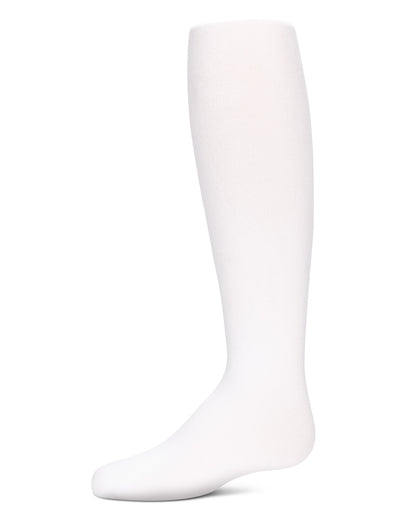 Funny Legs Girl’s Cotton Tights : Color: Bianco