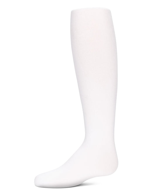 Funny Legs Girl’s Cotton Tights : Color: Bianco