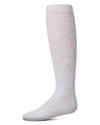 Ribbed Cotton Blend Knee High Sock : Color: Stone Heather