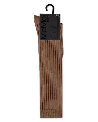 Ribbed Cotton Blend Knee High Sock