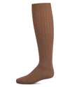 Ribbed Cotton Blend Knee High Sock