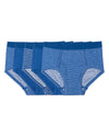 5 Pair Boys "Out Of The Blue" Cotton Rich Briefs : Color: Blue Multi