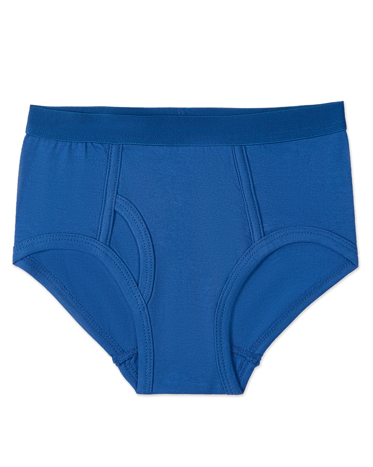 5 Pair Boys "Out Of The Blue" Cotton Rich Briefs : Color: Blue Multi