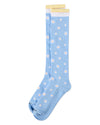 Daisies Cotton Blend 15-20 mmHg Graduated Compression Socks