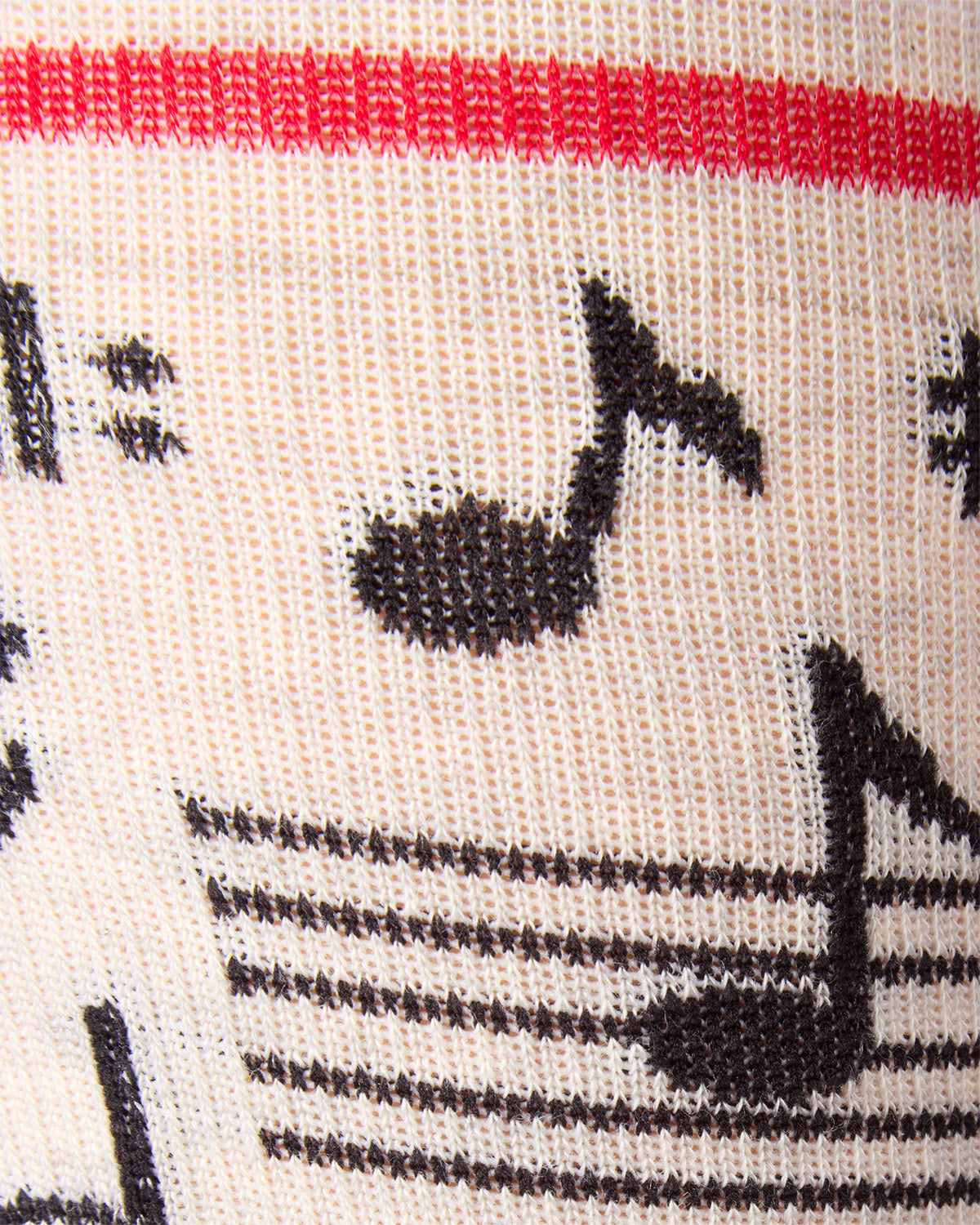 Unisex "Musical Notes" Cotton Blend Knee High Compression Socks : Color: Light Gray Heather