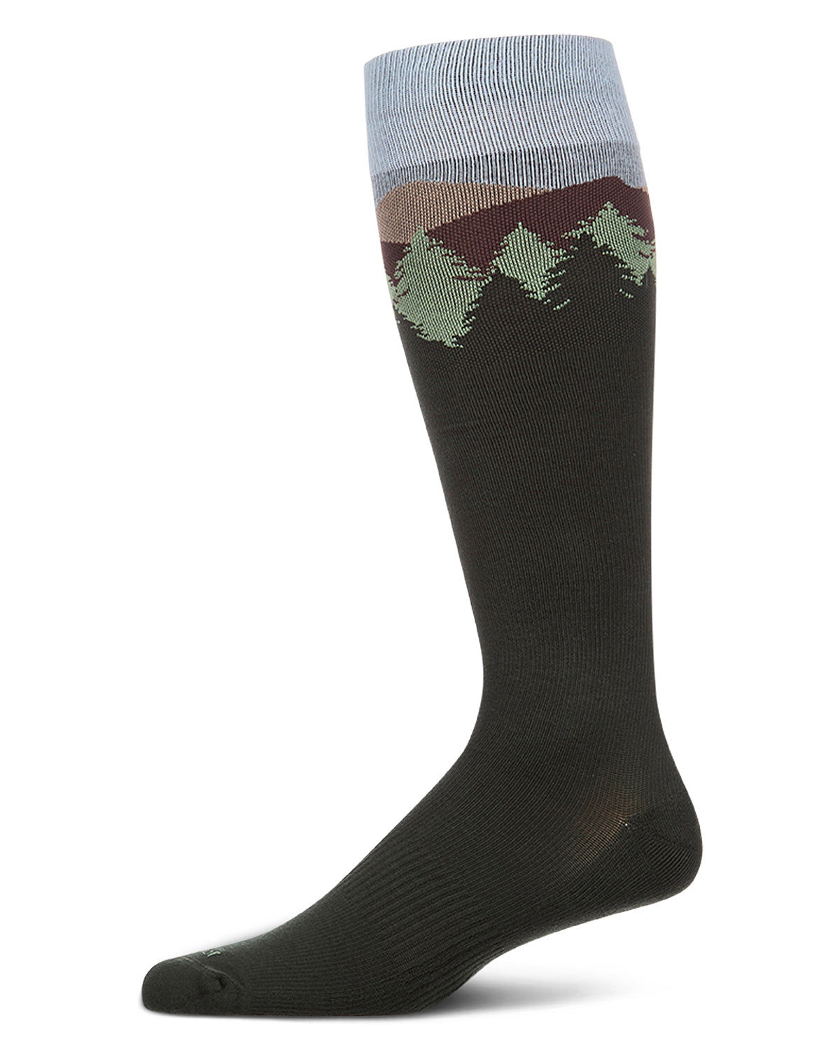 Unisex "Mountain" Cotton-Blend Knee High Compression Sock (15-20 mmHg)