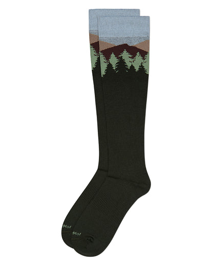 Unisex "Mountain" Cotton-Blend Knee High Compression Sock (15-20 mmHg)