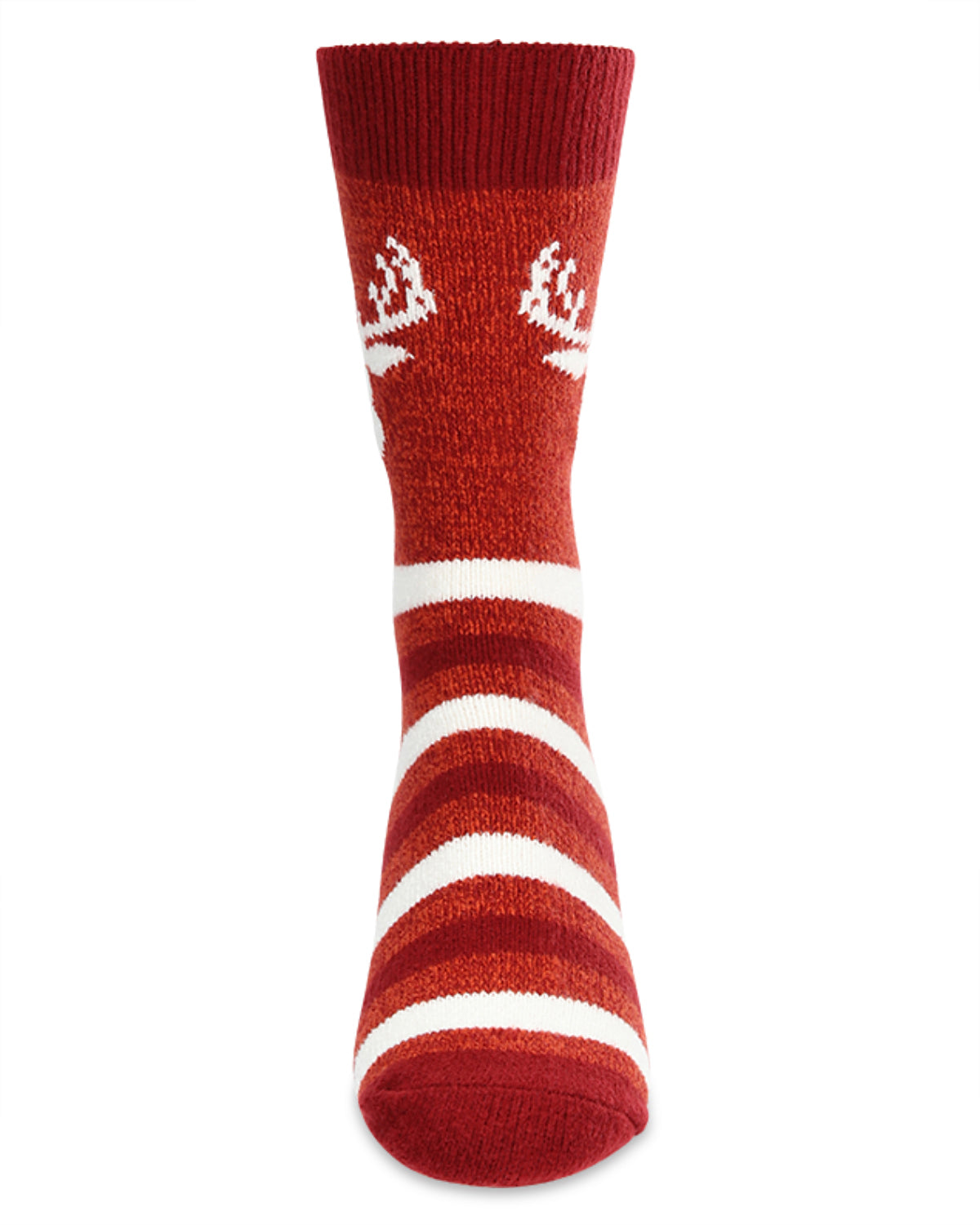Men's Moose Buttersoft Cozy Crew Socks : Color: Rust