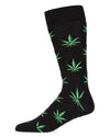 Men's Me and Mary Jane Bamboo Blend Novelty Crew Sock : Color: Black