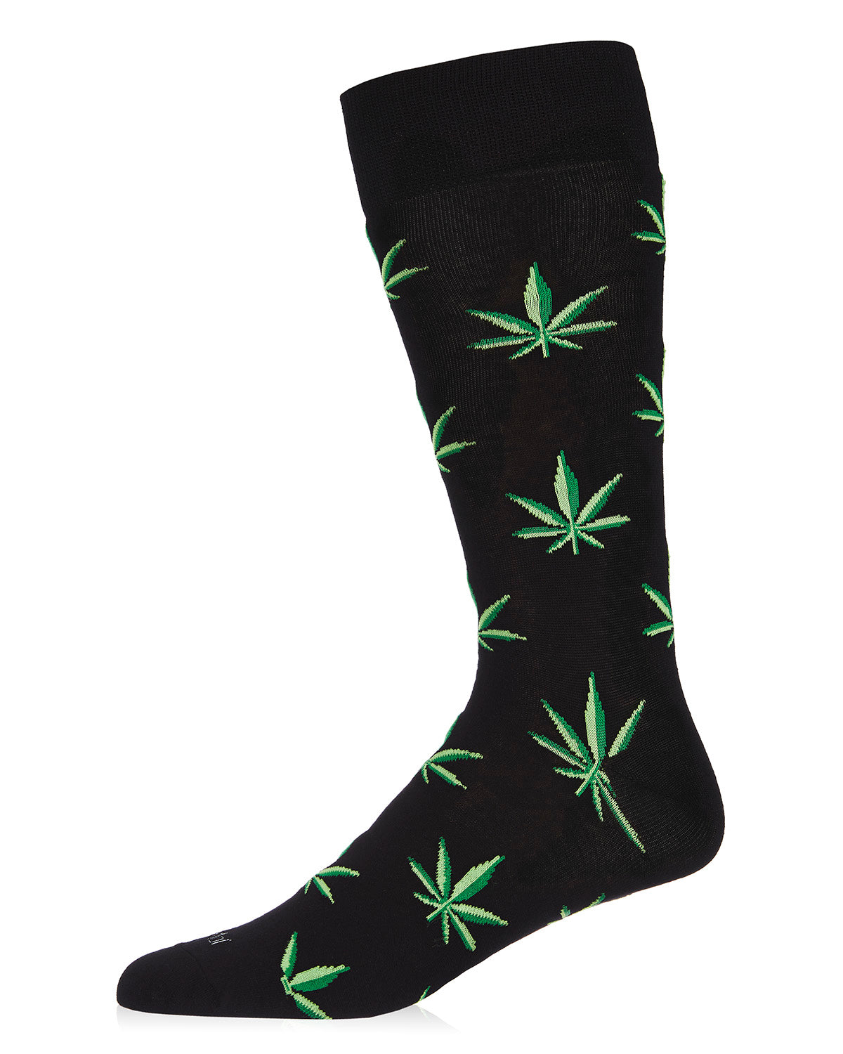 Men's Me and Mary Jane Bamboo Blend Novelty Crew Sock : Color: Black