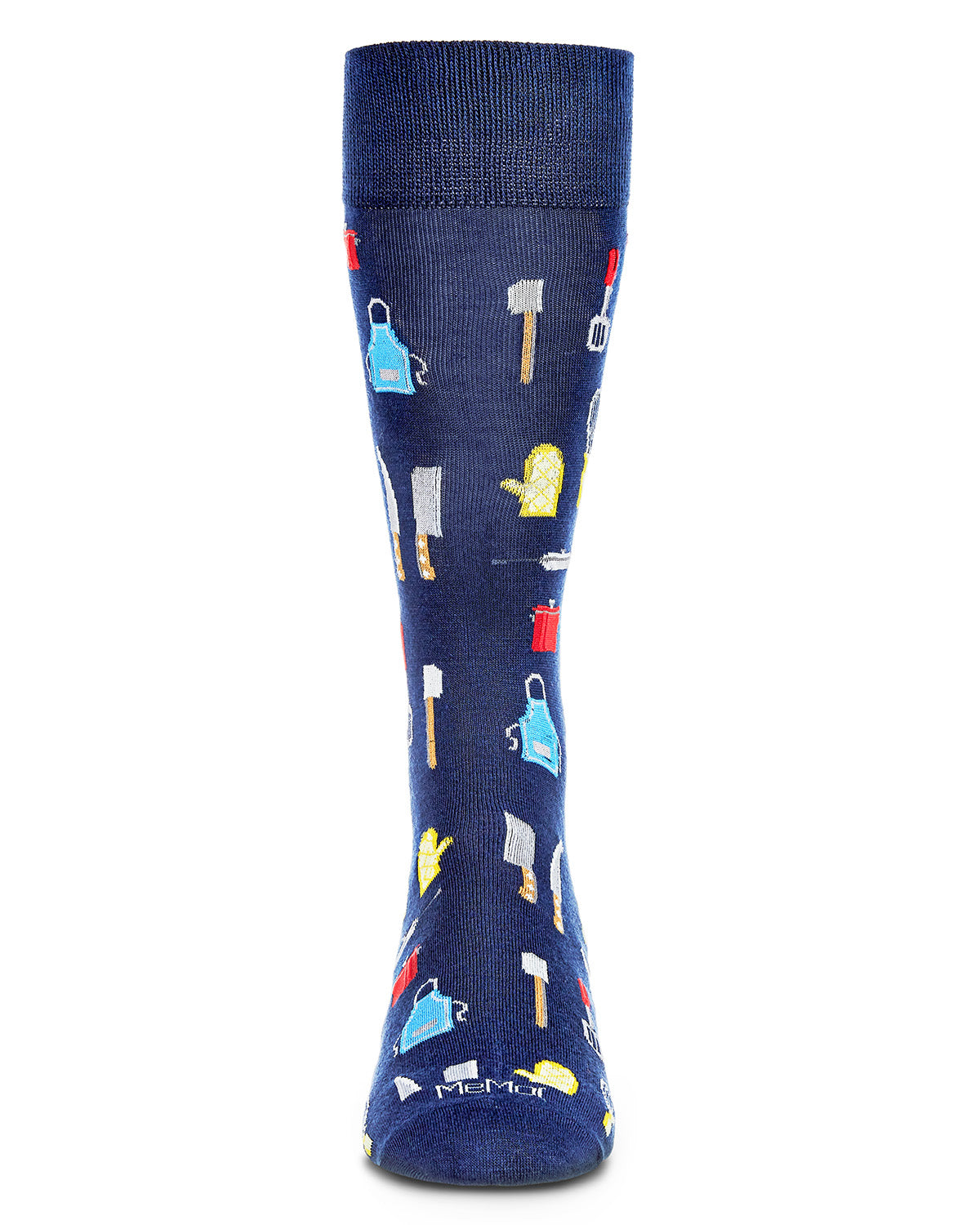 Men's Kitchen Crew Bamboo Blend Novelty Crew Sock : Color: Navy