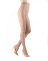Women's Levante Satin Sheer to Waist 40 Denier Tights : Color: Naturel