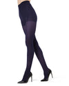6 Pair Women's Microfiber 60 Denier Control Top Tights : Color: Dark Navy