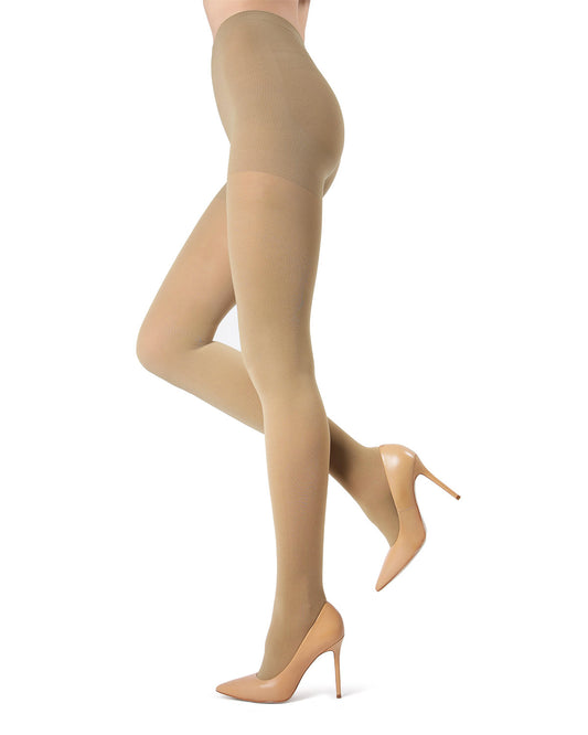 Stefy 90 Denier Opaque Pantyhose : Color: Bambi