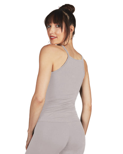 Women's Bamboo Blend Moisture Wicking Basic Tank Top : Color: Slate
