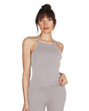 Women's Bamboo Blend Moisture Wicking Basic Tank Top : Color: SLATE