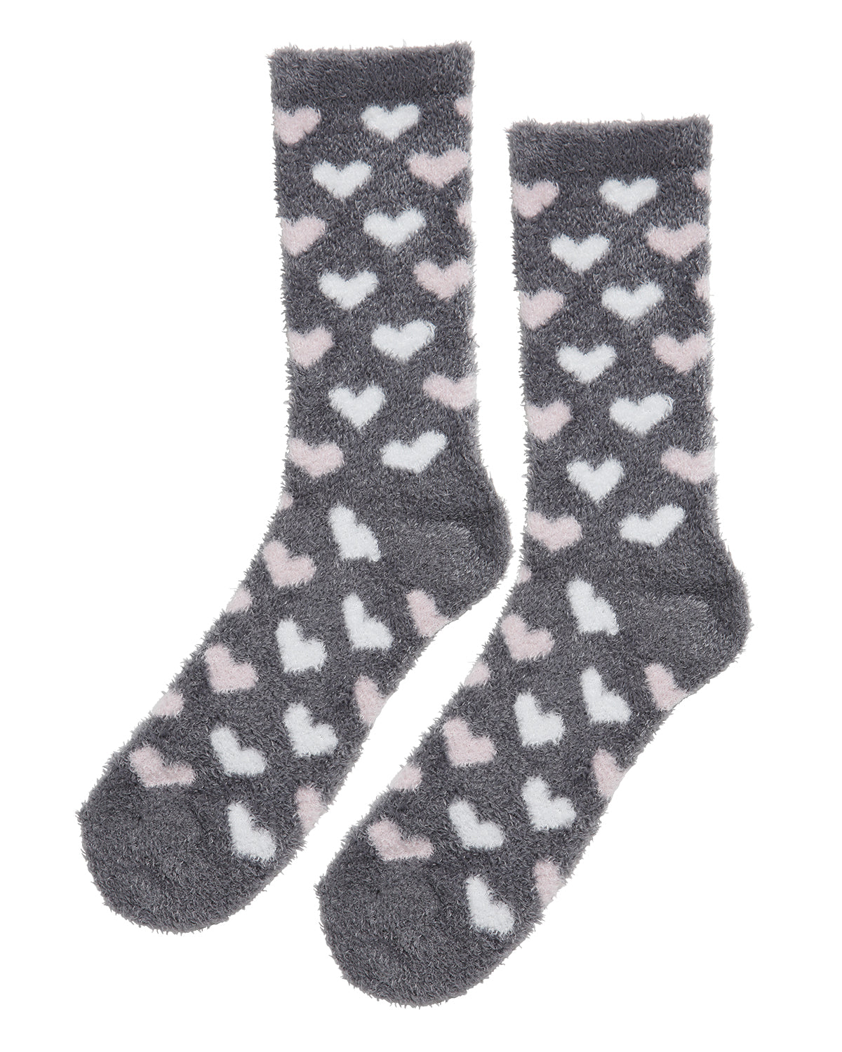 Cozy Buddies Stuffed Owl with Matching Heart Sock : Color: Pink