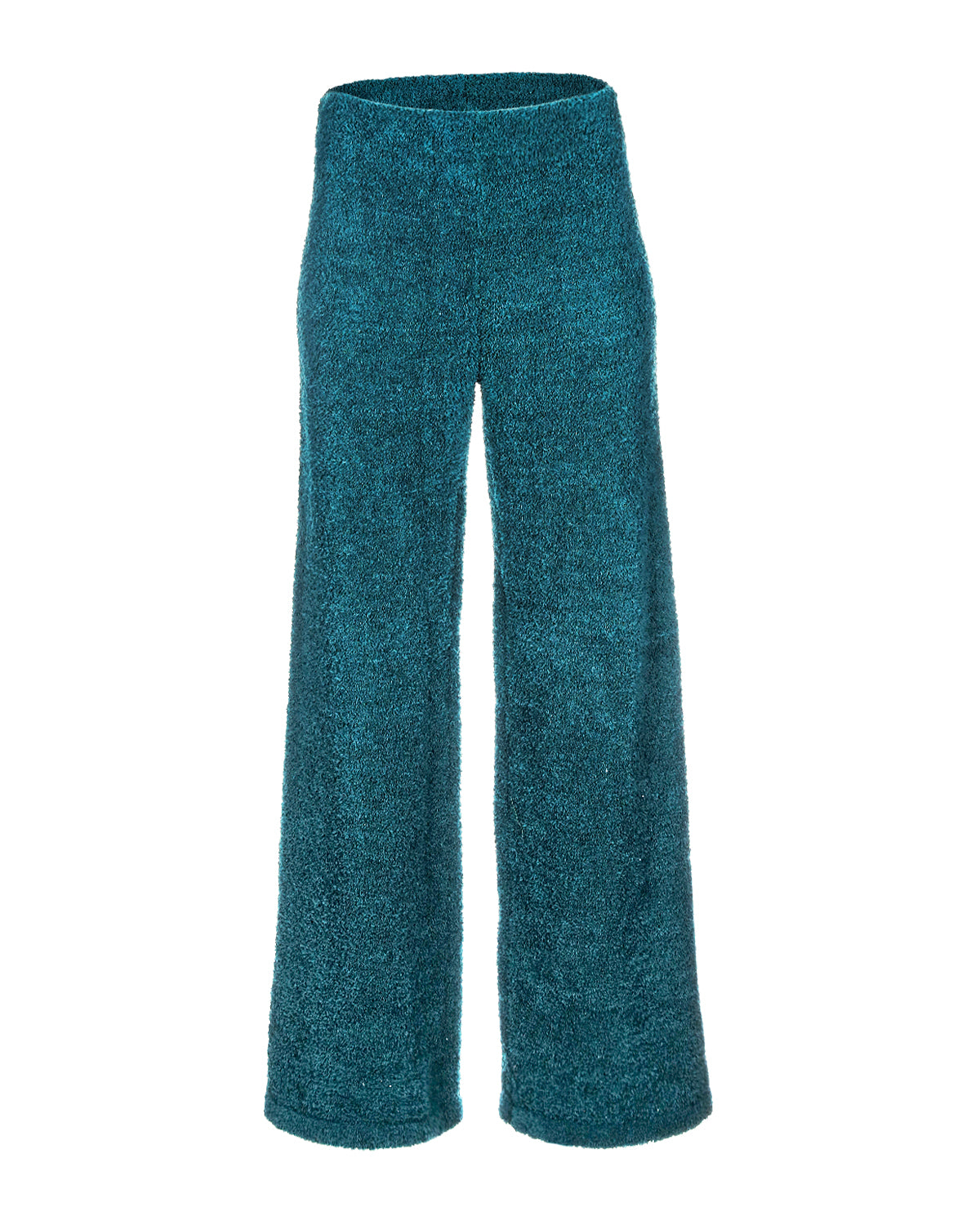 Women's Cozy Knit Ultra-Soft Solid Lounge Pants : Color: Dark Teal