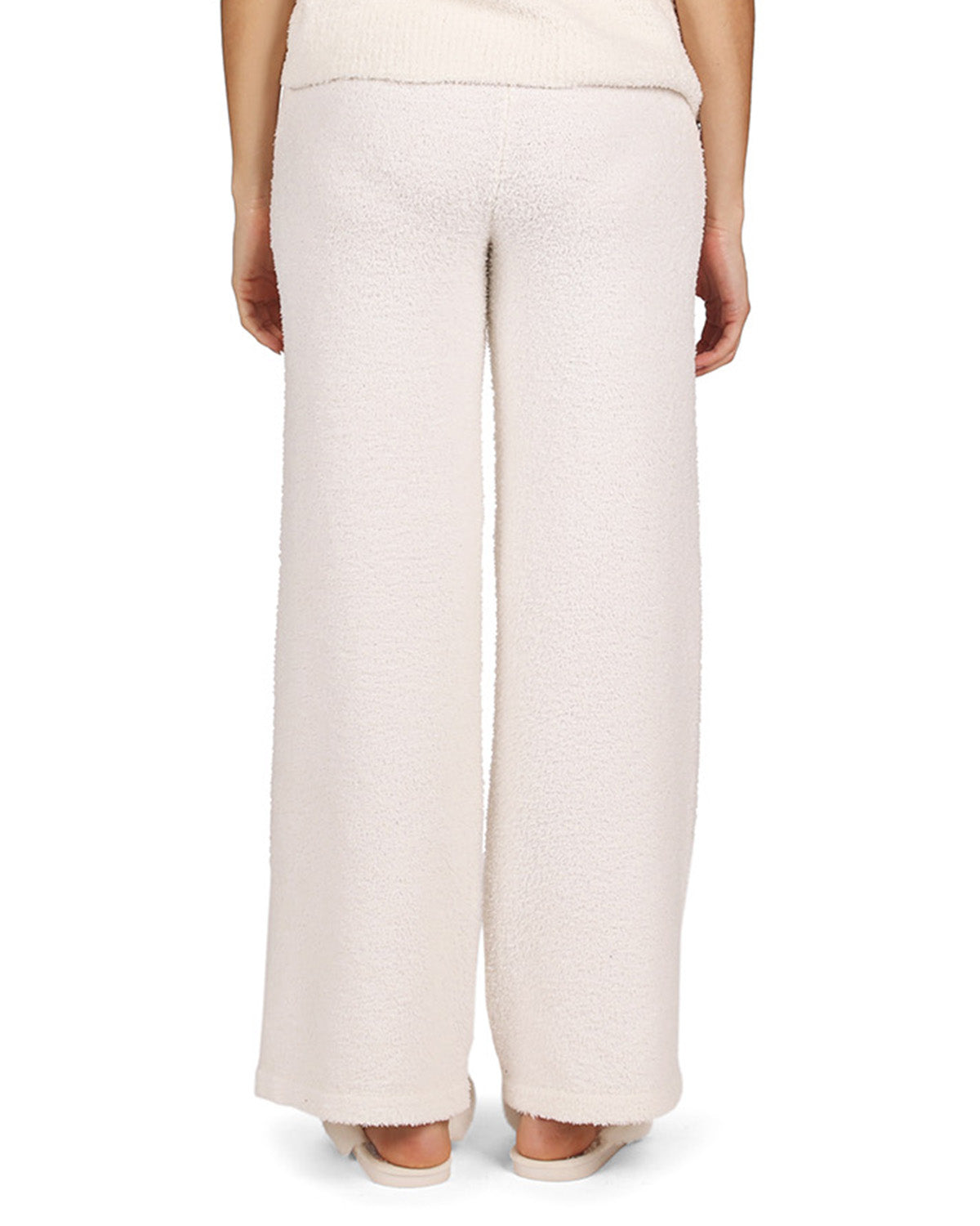 Women's Cozy Knit Ultra-Soft Solid Lounge Pants : Color: Ivory