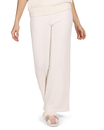 Women's Cozy Knit Ultra-Soft Solid Lounge Pants : Color: Ivory