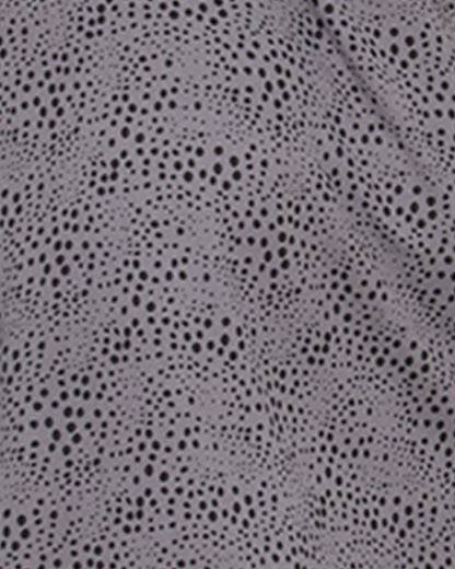 Women's Ultra-Soft Lace Trim V-Neck Animal Print Sleep Shirt : Color: Animal Print