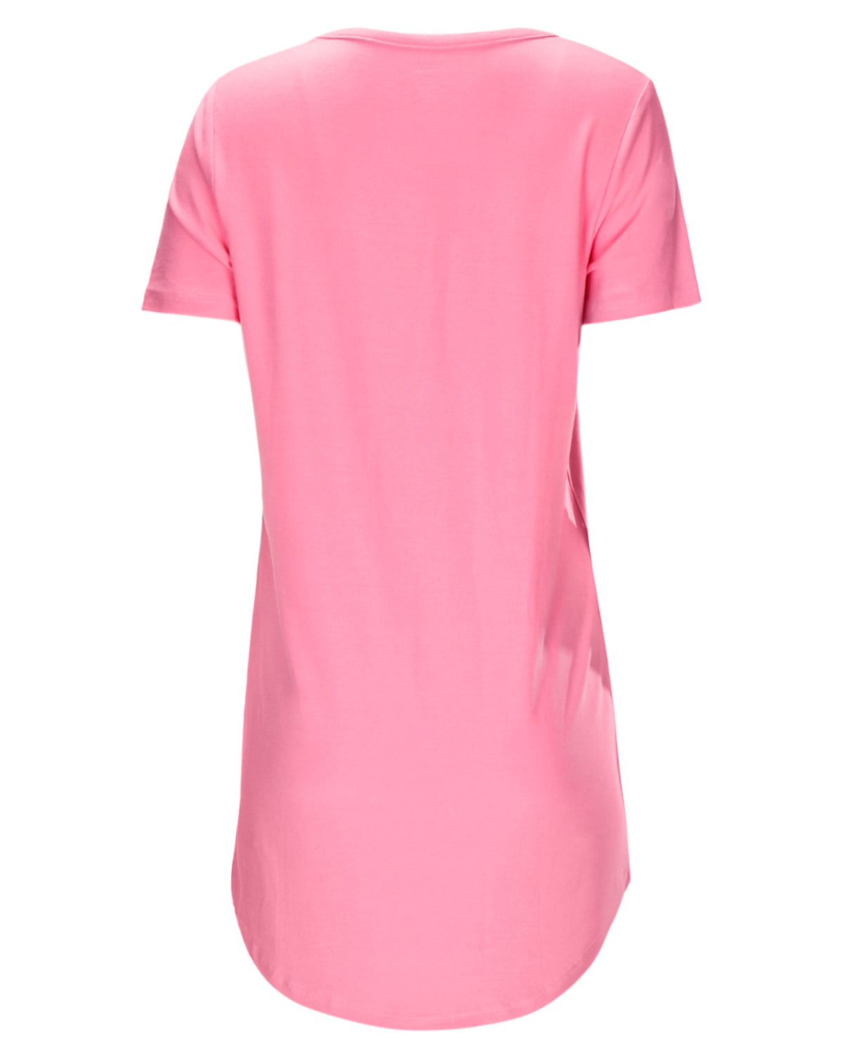 Women's I Don't Give A Sip V-Neck Sleepshirt : Color: Pink